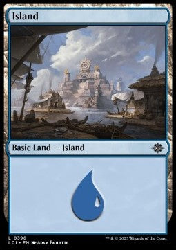 Island (V.2)⁣ - The Lost Caverns of Ixalan: Extras⁣ (Land)⁣ [396]