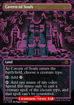 Cavern of Souls (V.4)⁣ - The Lost Caverns of Ixalan: Extras⁣ (Mythic)⁣ [410d]