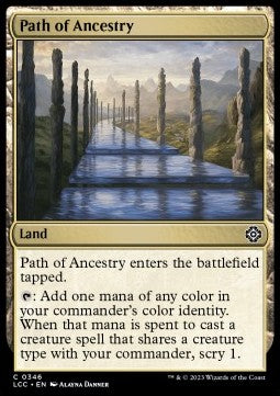 Path of Ancestry⁣ - Commander: The Lost Caverns of Ixalan⁣ (Common)⁣ [346]
