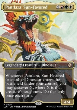 Pantlaza, Sun-Favored (V.1)⁣ - Commander: The Lost Caverns of Ixalan: Extras⁣ (Mythic)⁣ [20]