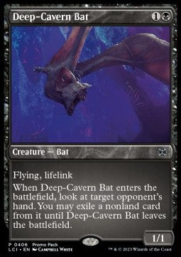Deep-Cavern Bat⁣ - The Lost Caverns of Ixalan: Promos⁣ (Uncommon)⁣ [406]