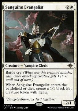 Sanguine Evangelist⁣ - The Lost Caverns of Ixalan⁣ (Rare)⁣ [34]