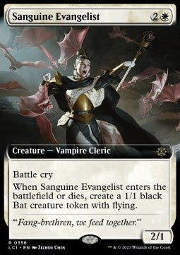 Sanguine Evangelist⁣ - The Lost Caverns of Ixalan: Extras⁣ (Rare)⁣ [356]