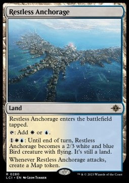 Restless Anchorage⁣ - The Lost Caverns of Ixalan⁣ (Rare)⁣ [280]