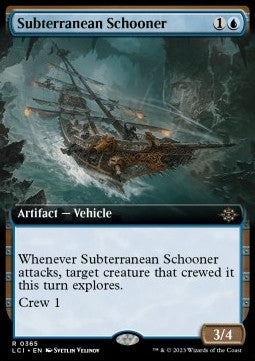 Subterranean Schooner⁣ - The Lost Caverns of Ixalan: Extras⁣ (Rare)⁣ [365]