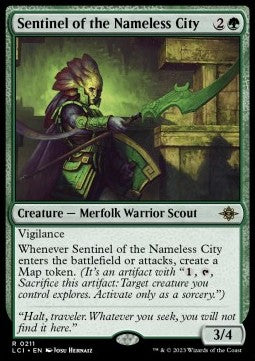 Sentinel of the Nameless City⁣ - The Lost Caverns of Ixalan⁣ (Rare)⁣ [211]