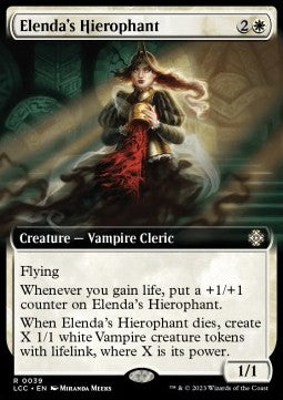 Elenda's Hierophant⁣ - Commander: The Lost Caverns of Ixalan: Extras⁣ (Rare)⁣ [39]