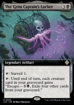 The Grim Captain's Locker⁣ - Commander: The Lost Caverns of Ixalan: Extras⁣ (Rare)⁣ [50]