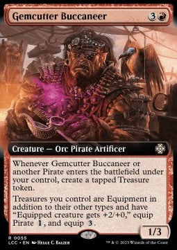 Gemcutter Buccaneer⁣ - Commander: The Lost Caverns of Ixalan: Extras⁣ (Rare)⁣ [55]