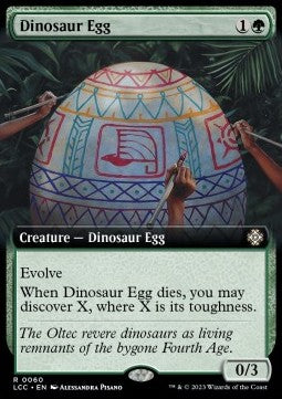 Dinosaur Egg⁣ - Commander: The Lost Caverns of Ixalan: Extras⁣ (Rare)⁣ [60]