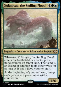 Xolatoyac, the Smiling Flood⁣ - Commander: The Lost Caverns of Ixalan⁣ (Mythic)⁣ [8]