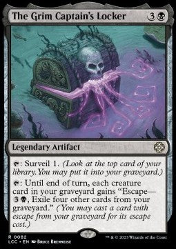 The Grim Captain's Locker⁣ - Commander: The Lost Caverns of Ixalan⁣ (Rare)⁣ [82]