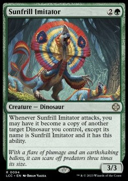 Sunfrill Imitator⁣ - Commander: The Lost Caverns of Ixalan⁣ (Rare)⁣ [94]