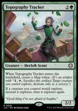 Topography Tracker⁣ - Commander: The Lost Caverns of Ixalan⁣ (Rare)⁣ [95]