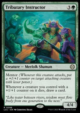 Tributary Instructor⁣ - Commander: The Lost Caverns of Ixalan⁣ (Rare)⁣ [96]