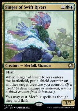 Singer of Swift Rivers⁣ - Commander: The Lost Caverns of Ixalan⁣ (Rare)⁣ [98]