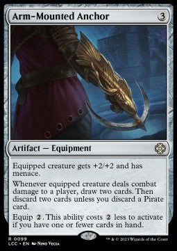 Arm-Mounted Anchor⁣ - Commander: The Lost Caverns of Ixalan⁣ (Rare)⁣ [99]