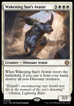 Wakening Sun's Avatar⁣ - Commander: The Lost Caverns of Ixalan⁣ (Mythic)⁣ [139]