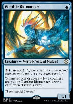 Benthic Biomancer⁣ - Commander: The Lost Caverns of Ixalan⁣ (Rare)⁣ [145]