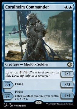 Coralhelm Commander⁣ - Commander: The Lost Caverns of Ixalan⁣ (Rare)⁣ [148]