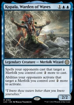 Kopala, Warden of Waves⁣ - Commander: The Lost Caverns of Ixalan⁣ (Rare)⁣ [160]