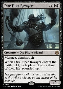 Dire Fleet Ravager⁣ - Commander: The Lost Caverns of Ixalan⁣ (Mythic)⁣ [192]