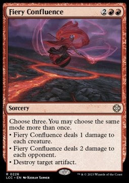 Fiery Confluence⁣ - Commander: The Lost Caverns of Ixalan⁣ (Rare)⁣ [226]