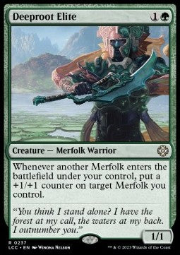Deeproot Elite⁣ - Commander: The Lost Caverns of Ixalan⁣ (Rare)⁣ [237]