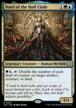 Vorel of the Hull Clade⁣ - Commander: The Lost Caverns of Ixalan⁣ (Rare)⁣ [294]