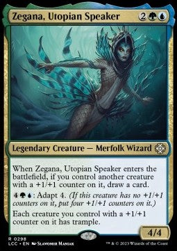 Zegana, Utopian Speaker⁣ - Commander: The Lost Caverns of Ixalan⁣ (Rare)⁣ [298]