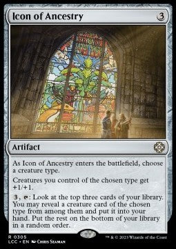 Icon of Ancestry⁣ - Commander: The Lost Caverns of Ixalan⁣ (Rare)⁣ [305]