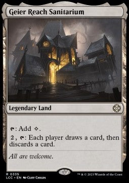 Geier Reach Sanitarium⁣ - Commander: The Lost Caverns of Ixalan⁣ (Rare)⁣ [335]