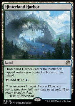 Hinterland Harbor⁣ - Commander: The Lost Caverns of Ixalan⁣ (Rare)⁣ [336]