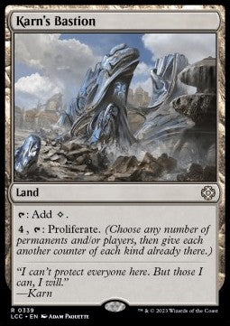 Karn's Bastion⁣ - Commander: The Lost Caverns of Ixalan⁣ (Rare)⁣ [339]