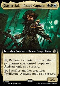 Xavier Sal, Infested Captain⁣ - Commander: The Lost Caverns of Ixalan: Extras⁣ (Rare)⁣ [33]