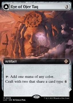 Eye of Ojer Taq // Apex Observatory⁣ - Commander: The Lost Caverns of Ixalan: Extras⁣ (Mythic)⁣ [35]