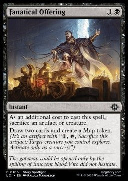 Fanatical Offering⁣ - The Lost Caverns of Ixalan⁣ (Common)⁣ [105]