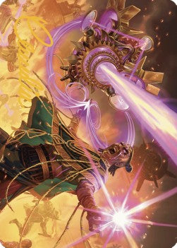 Art Series: Cosmium Blast (V.2)⁣ - The Lost Caverns of Ixalan: Extras⁣ (Tip Card)⁣ [A1]