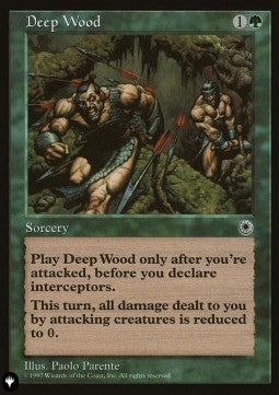 Deep Wood⁣ - The List⁣ (Uncommon)⁣ [162]