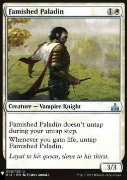 Famished Paladin⁣ - The List⁣ (Uncommon)⁣ [8]