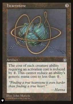 Heartstone⁣ - The List⁣ (Uncommon)