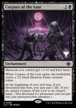 Corpses of the Lost (V.2)⁣ - The Lost Caverns of Ixalan: Promos⁣ (Rare)⁣ [98]