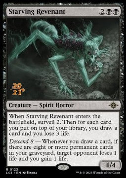 Starving Revenant (V.1)⁣ - The Lost Caverns of Ixalan: Promos⁣ (Rare)⁣ [123]
