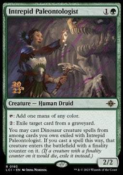 Intrepid Paleontologist (V.1)⁣ - The Lost Caverns of Ixalan: Promos⁣ (Rare)⁣ [193]