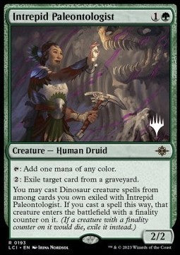 Intrepid Paleontologist (V.2)⁣ - The Lost Caverns of Ixalan: Promos⁣ (Rare)⁣ [193]