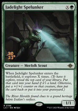 Jadelight Spelunker (V.1)⁣ - The Lost Caverns of Ixalan: Promos⁣ (Rare)⁣ [196]