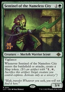 Sentinel of the Nameless City (V.1)⁣ - The Lost Caverns of Ixalan: Promos⁣ (Rare)⁣ [211]