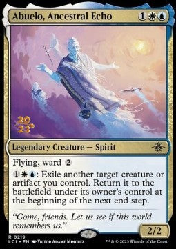 Abuelo, Ancestral Echo (V.1)⁣ - The Lost Caverns of Ixalan: Promos⁣ (Rare)⁣ [219]