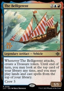 The Belligerent (V.1)⁣ - The Lost Caverns of Ixalan: Promos⁣ (Rare)⁣ [225]