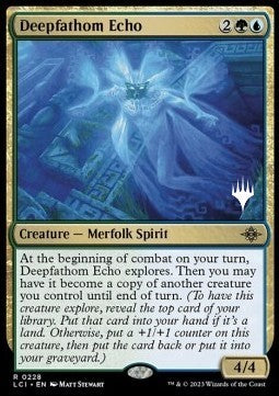 Deepfathom Echo (V.2)⁣ - The Lost Caverns of Ixalan: Promos⁣ (Rare)⁣ [228]